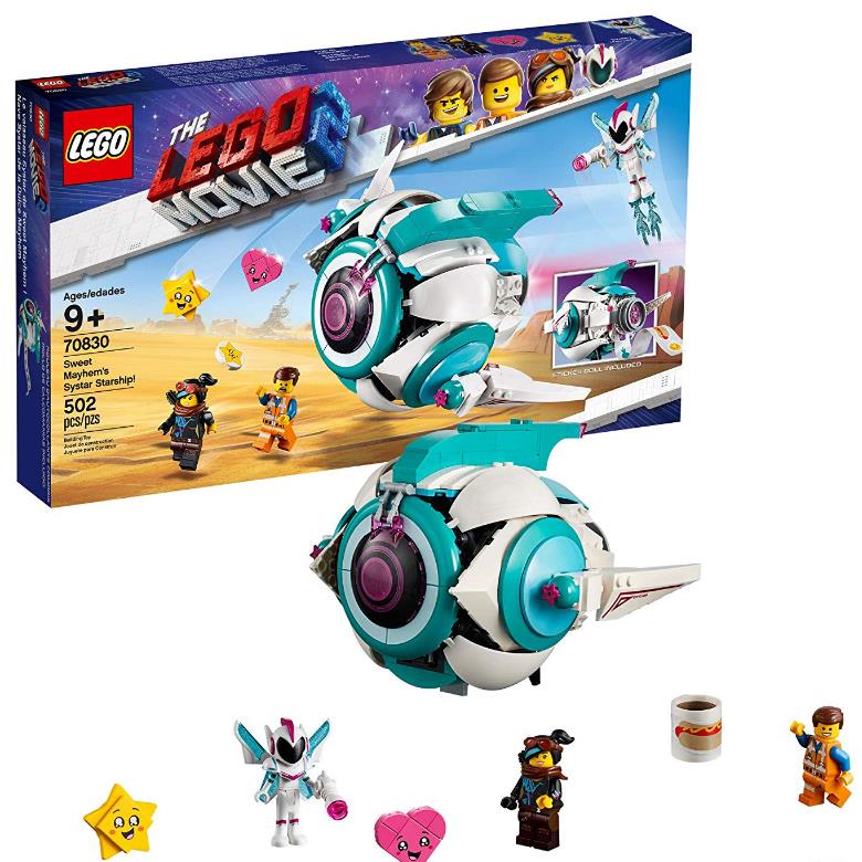 tlm206 Cheerful New LEGO Movie 2 Sweet Mayhem With Hair and Wings